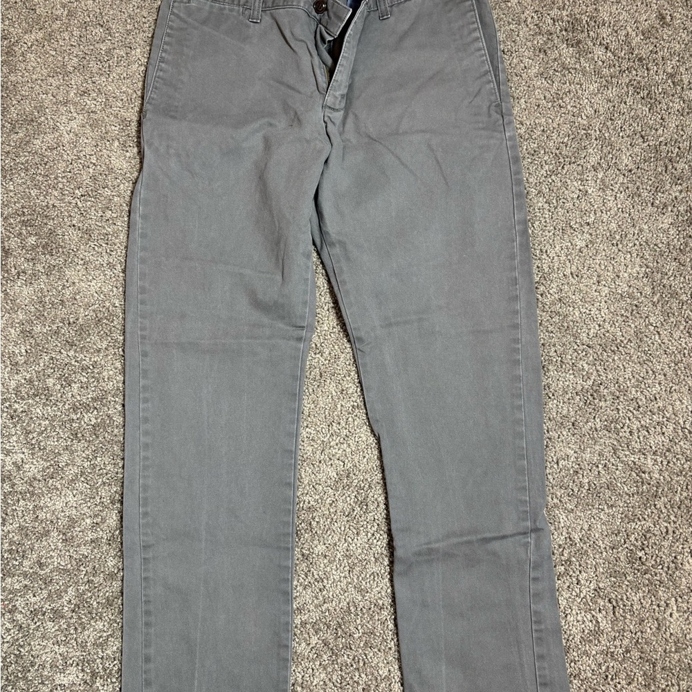 Gray Casual Pants